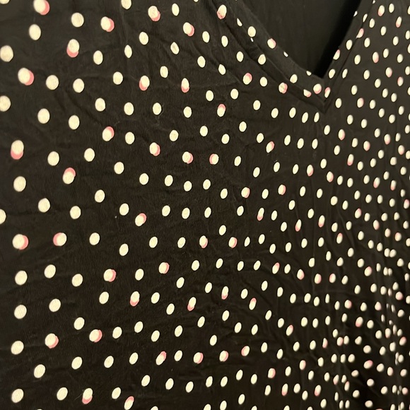 Polka dot high low tunic short - Picture 4 of 5